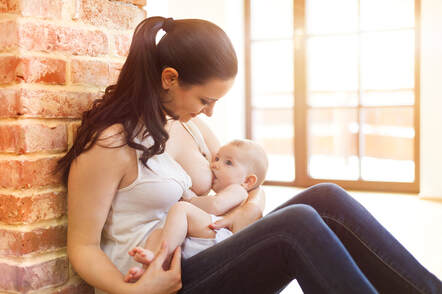 Kansas City breastfeeding support, baby lactation skin-to-skin